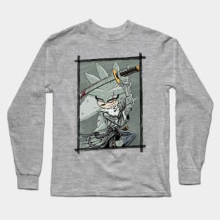 Silver the Samurai Long Sleeve T-Shirt